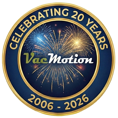 VacMotion celebrates 20 Years Online!